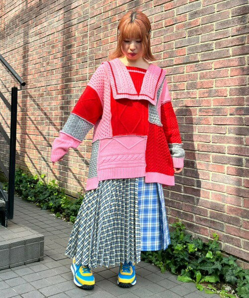 当店限定販売】 CANDY STRIPPER SAILOR KNIT - トップス