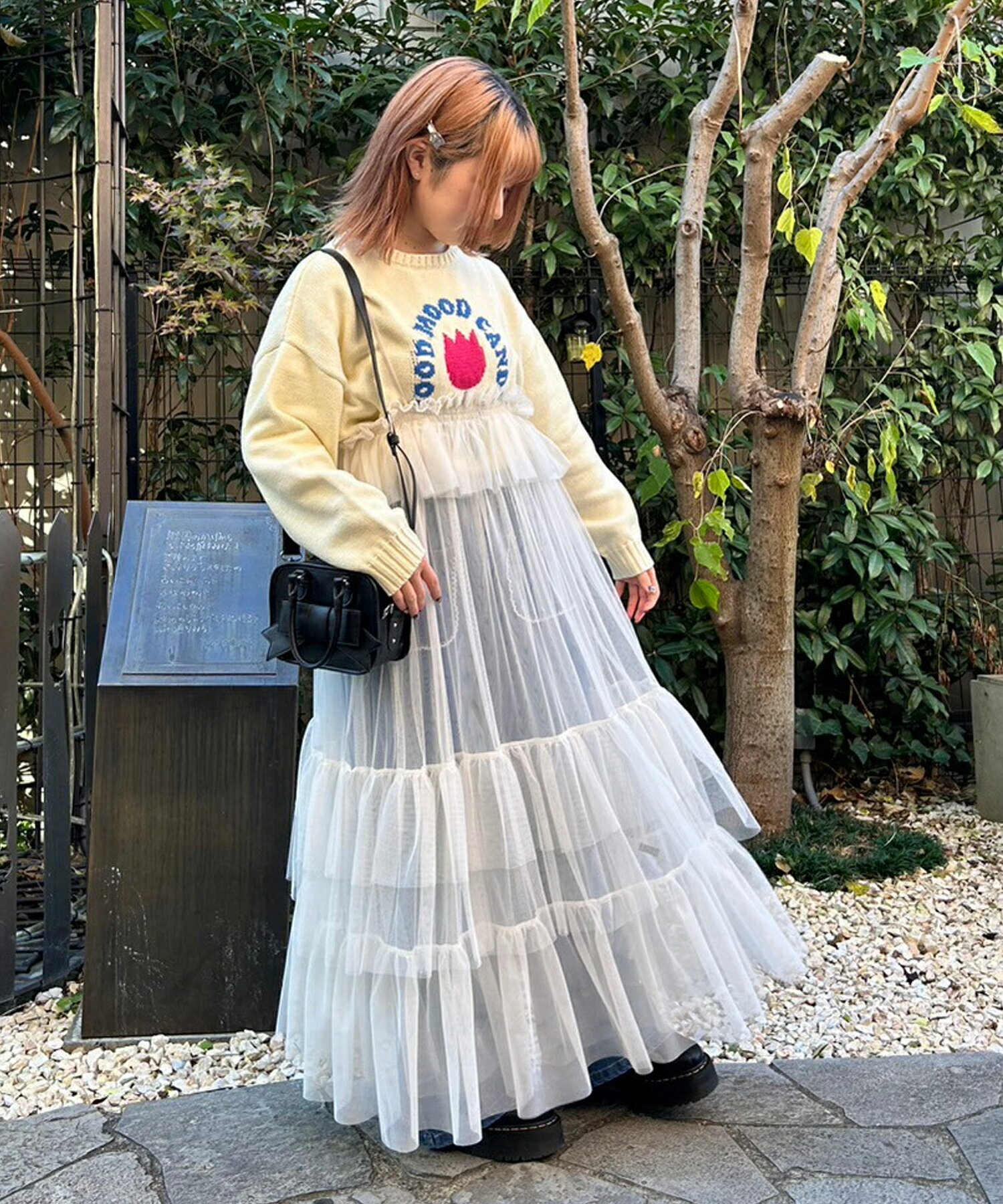 Candy StripperのMY LITTLE CANDY RIBBON SHOULDER BAGを使ったコーディネートを紹介します。｜Rakuten Fashion(楽天ファッション／旧楽天ブランドアベニュー)3478770