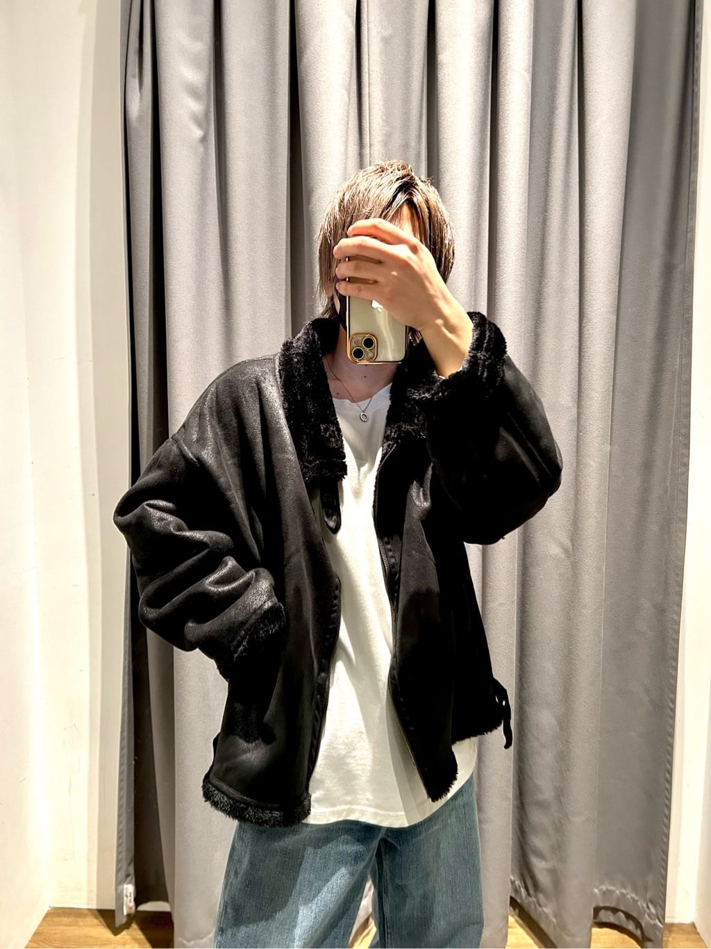 ホットスタイル 【moussy】フェイクムートンジャケット | mfitagencia.com