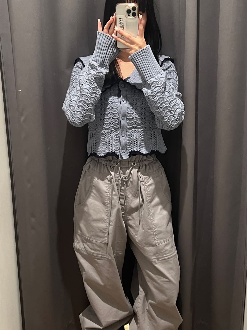 moussyのDOUBLE WAIST UTILITY パンツを使ったコーディネート