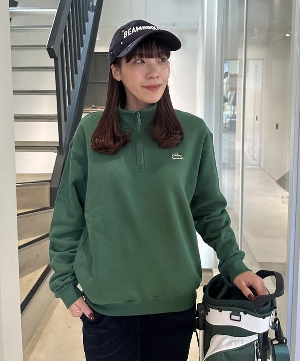 BEAMS GOLFの<WOMEN>LACOSTE for BEAMS GOLF / 別注 ハーフジップ