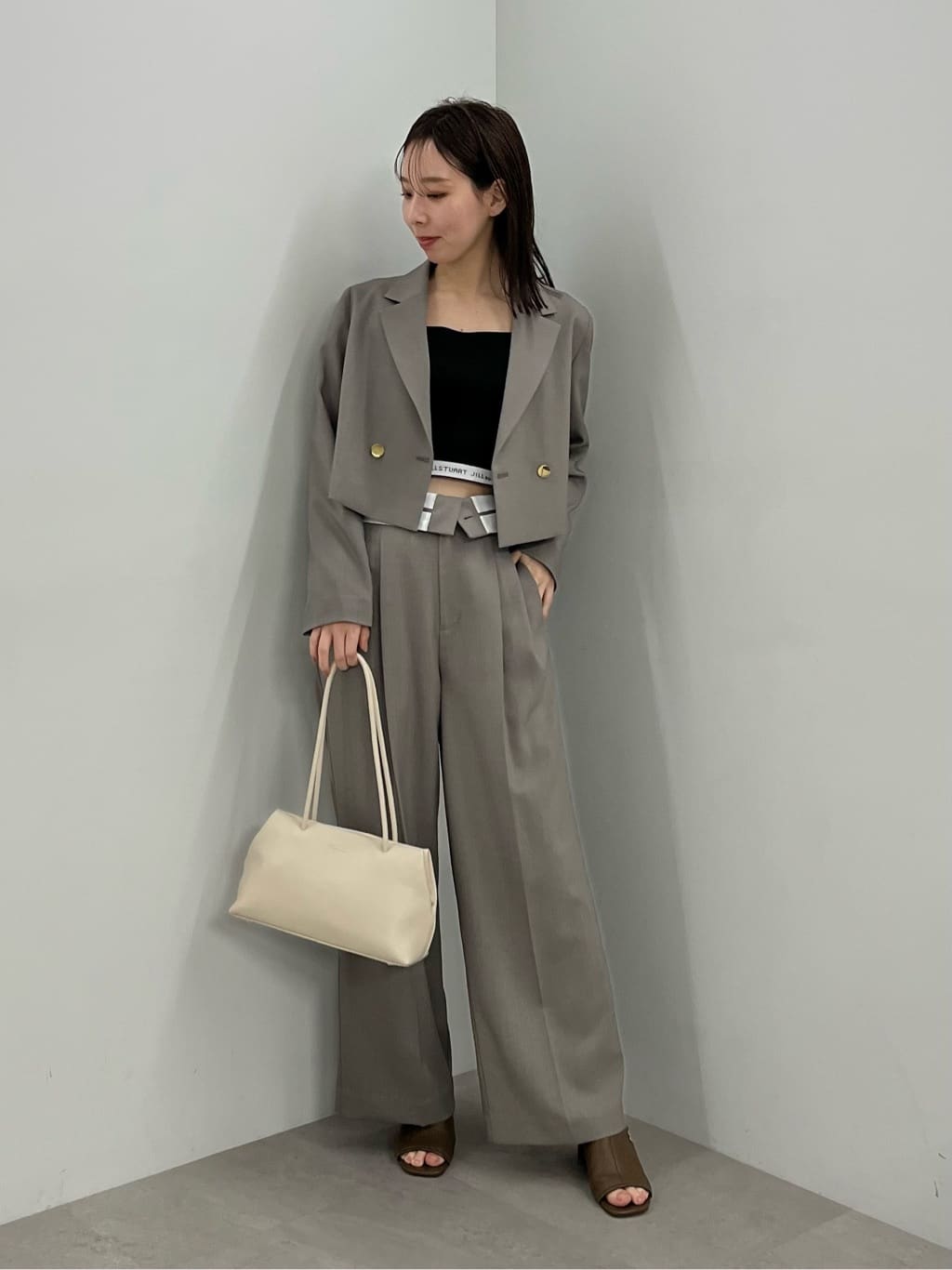 JILL by JILL STUART | ◇ロゴジャガードビスチェアンサンブル WEB限定