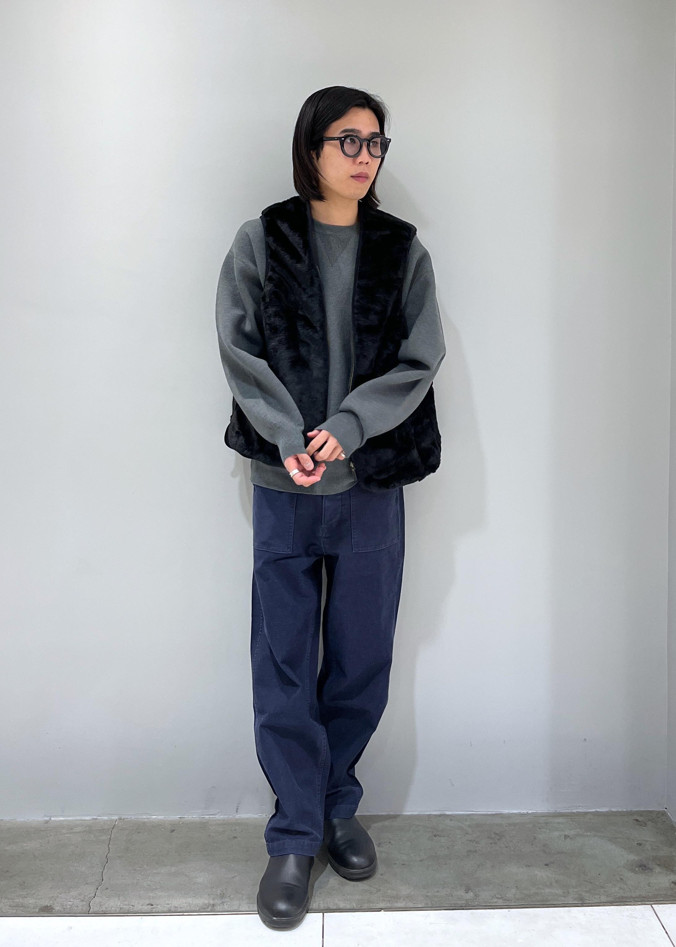 Barbour ADAM ET ROPE'別注 ファーライナーベスト ジップ ベスト