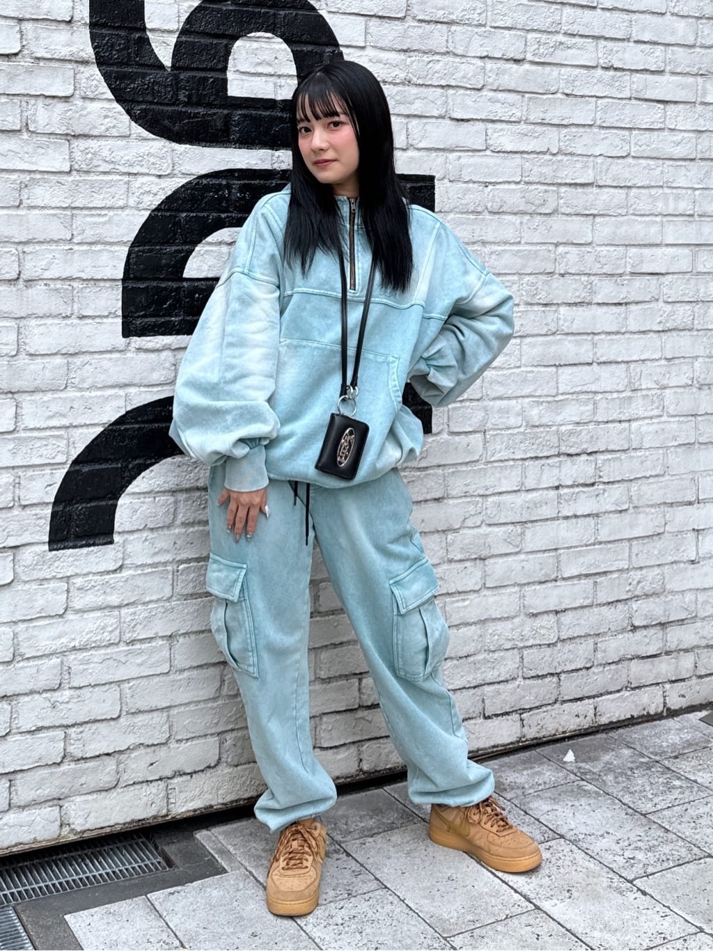 X-girlのSWEAT ANORAK PARKA アノラック X-girlを使ったコーディネート