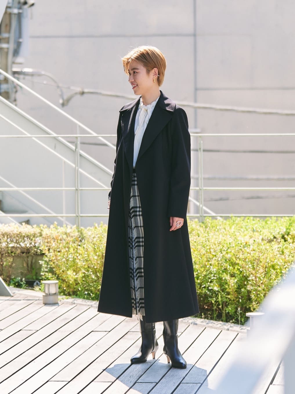 TOMORROWLAND | スーパーカシミヤ ベルテッドコート | Rakuten Fashion