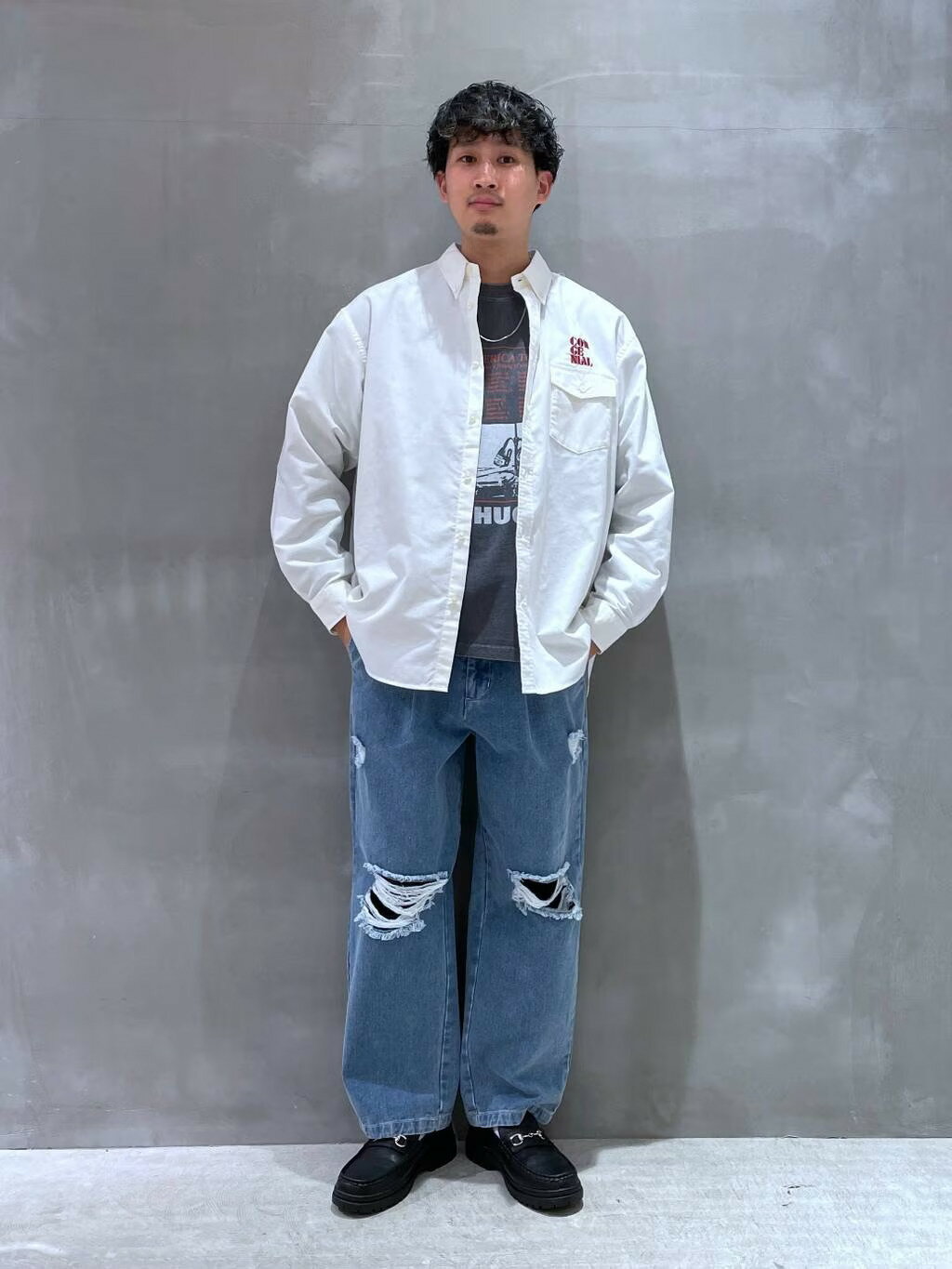 LAKOLEのタンクソールビットローファーを使ったコーディネートを紹介します。｜Rakuten Fashion(楽天ファッション／旧楽天ブランドアベニュー)3582433