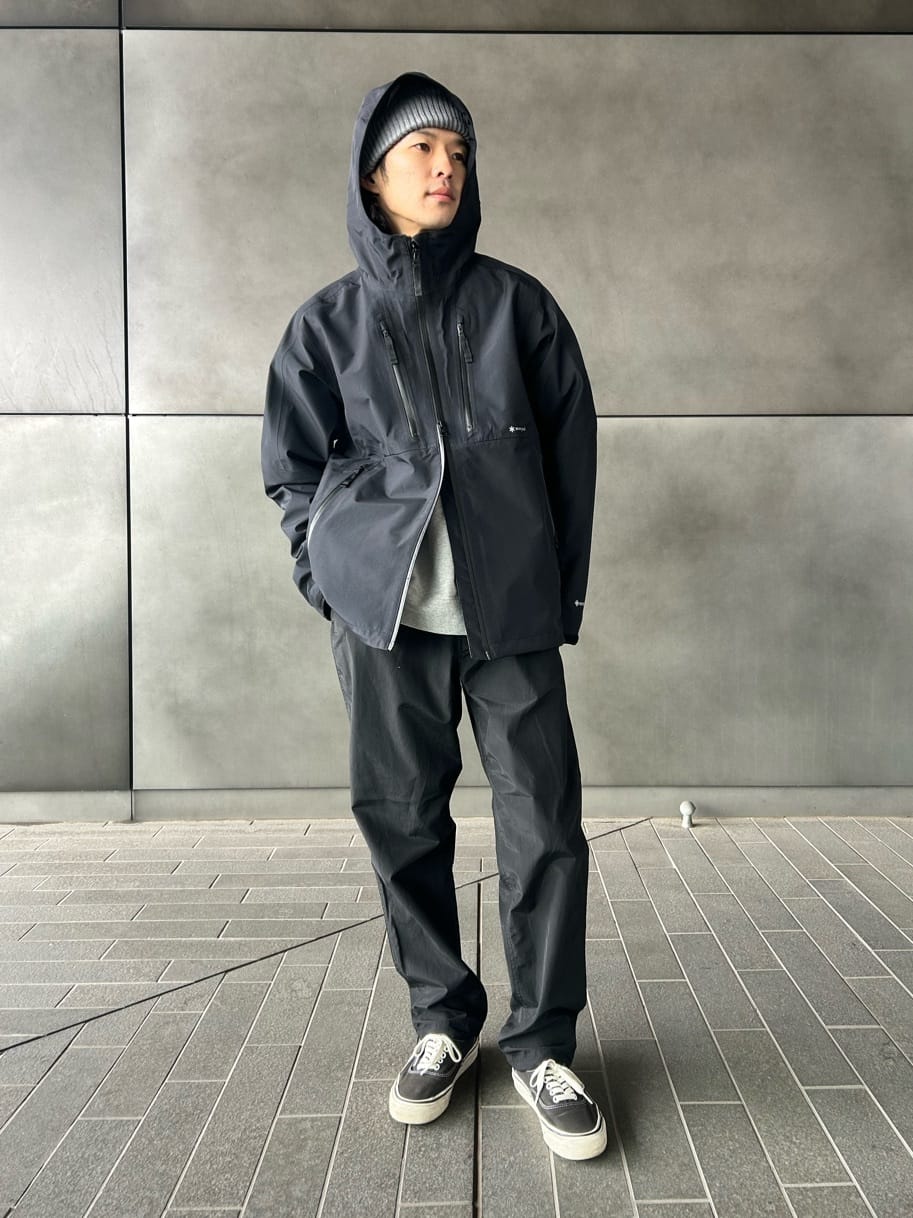 Snow PeakのGORE-TEX Rain Jacketを使ったコーディネートを紹介します。｜Rakuten Fashion(楽天ファッション／旧楽天ブランドアベニュー)3583887