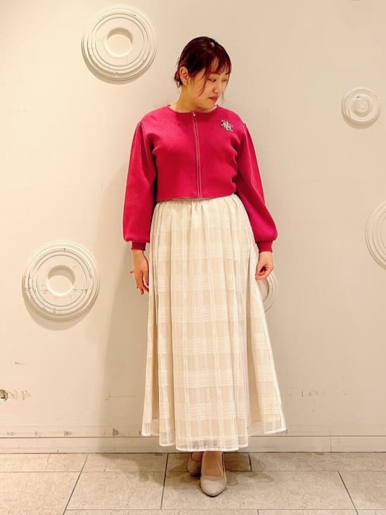 スカート シアーレースチェックフレアスカート レディース : 80069598 : ZOZOTOWN Yahoo!店 - 通販 -  Yahoo!ショッピング