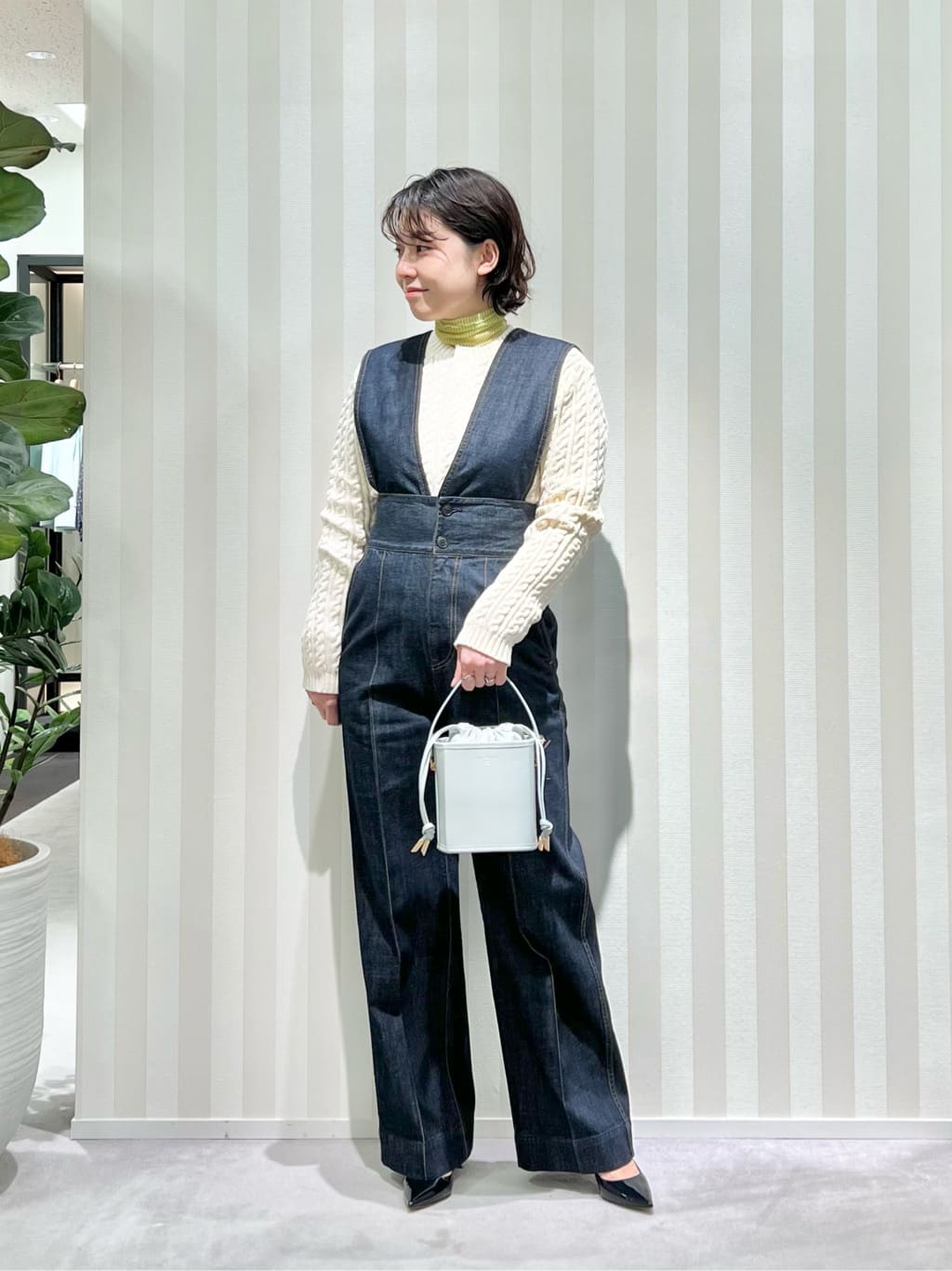 TOMORROWLAND | コットンデニム 2-wayコンビネゾン | Rakuten Fashion