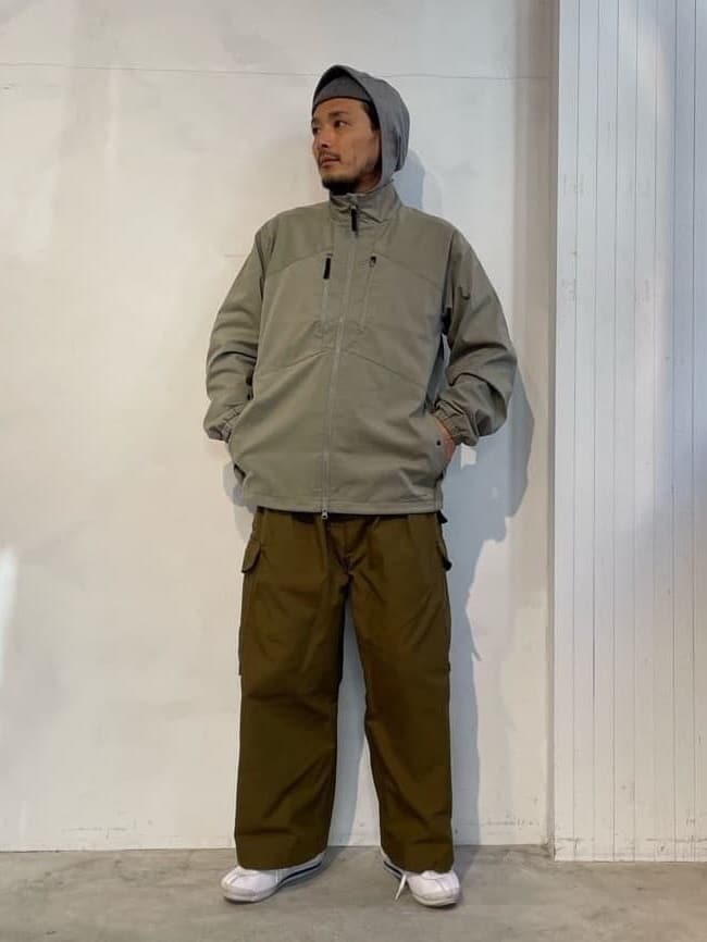 Snow PeakのQuick Dry Zip Up Sweatshirt Parkaを使ったコーディネートを紹介します。｜Rakuten Fashion(楽天ファッション／旧楽天ブランドアベニュー)3608237