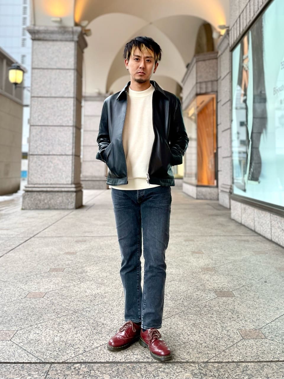 NANO universeの「タフニット」モックネック ロングスリーブを使ったコーディネートを紹介します。｜Rakuten Fashion(楽天ファッション／旧楽天ブランドアベニュー)3613681