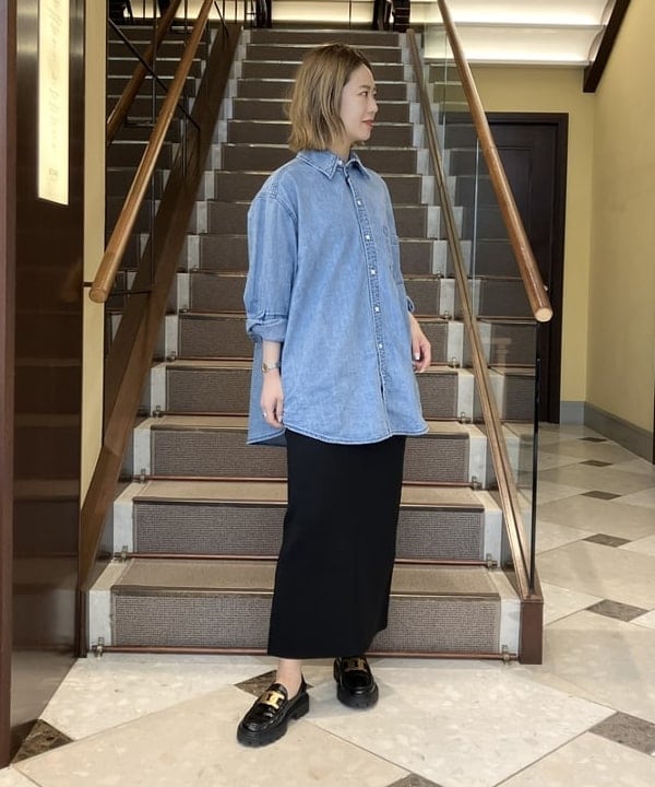 Demi-Luxe BEAMS .M シンプルニット&タイトスカート 目黒越子