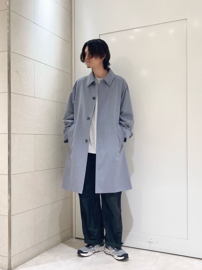 UNITED ARROWS green label relaxingのナイロンオックス ラグラン