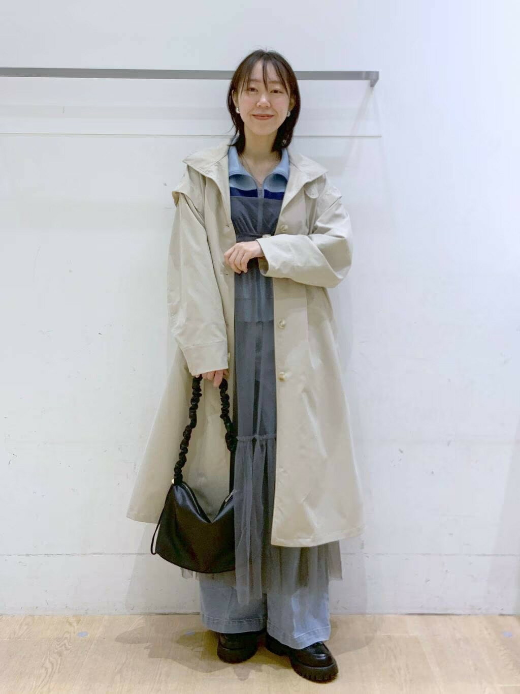 LAKOLEのワンタックワイドデニムを使ったコーディネートを紹介します。｜Rakuten Fashion(楽天ファッション／旧楽天ブランドアベニュー)3640044