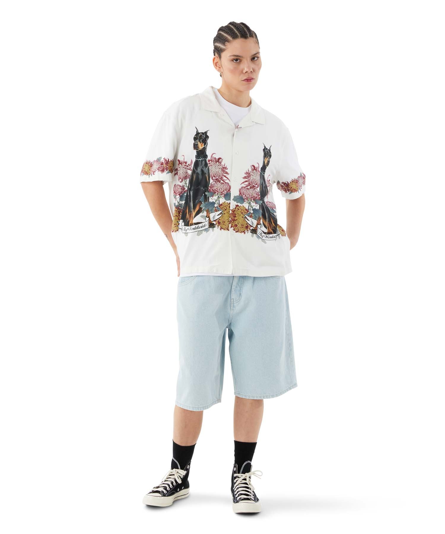 HUFのBEST BOYS SS RESORT SHIRT HUF ハフ シャツを使ったコーディネートを紹介します。｜Rakuten Fashion(楽天ファッション／旧楽天ブランドアベニュー)3663944