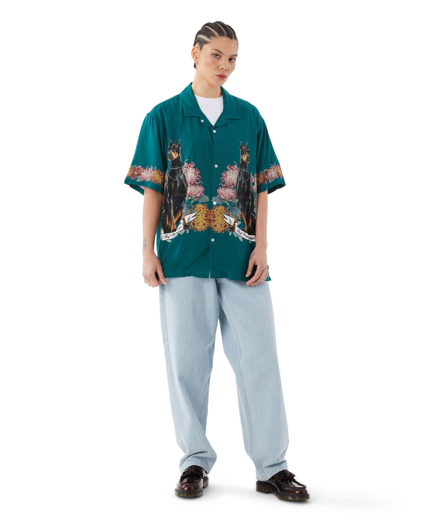 HUFのBEST BOYS SS RESORT SHIRT HUF ハフ シャツを使ったコーディネートを紹介します。｜Rakuten Fashion(楽天ファッション／旧楽天ブランドアベニュー)3663923