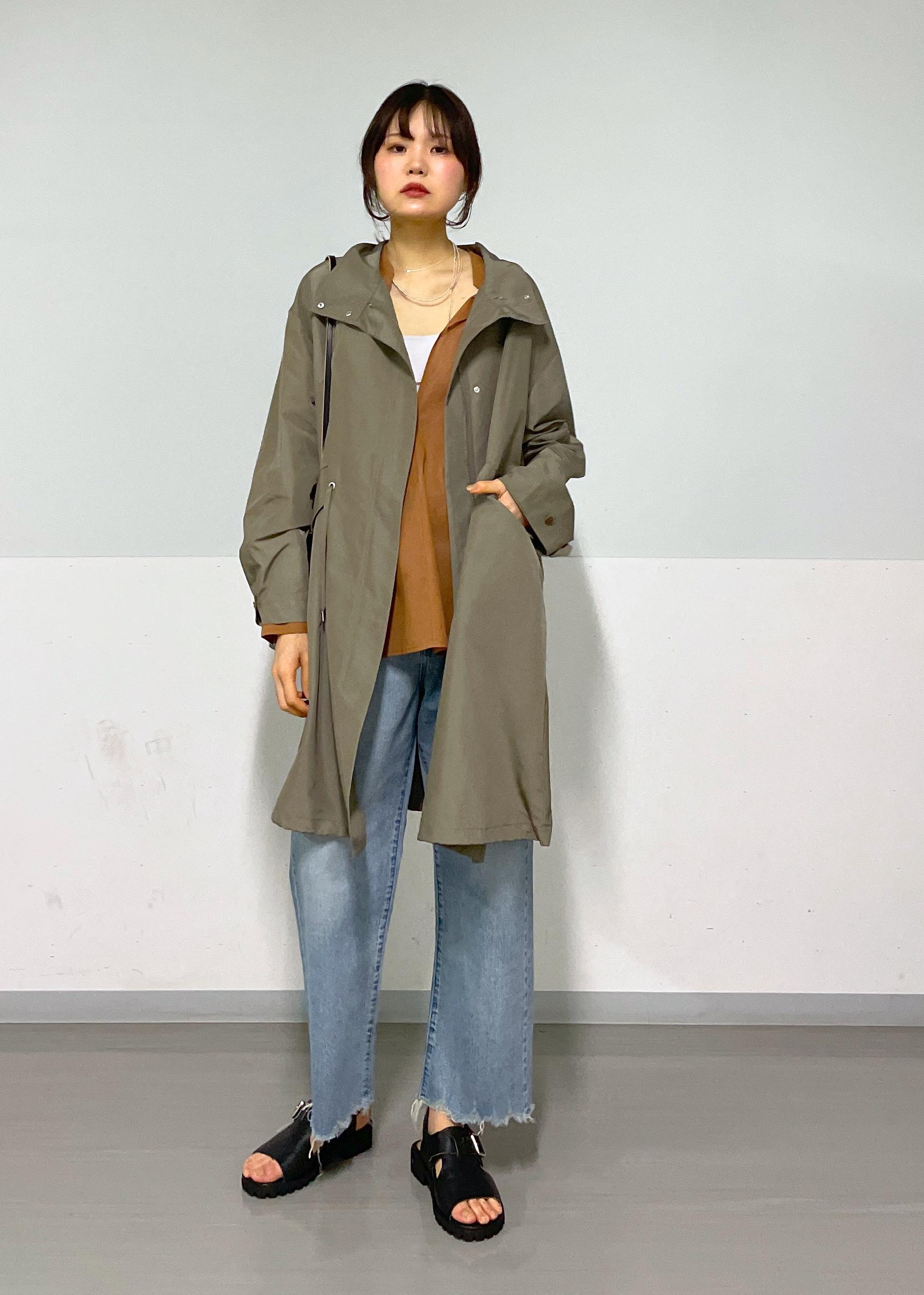 SALON adam et rope' | [24SS]ミリタリースタンドカラーコート/モッズ