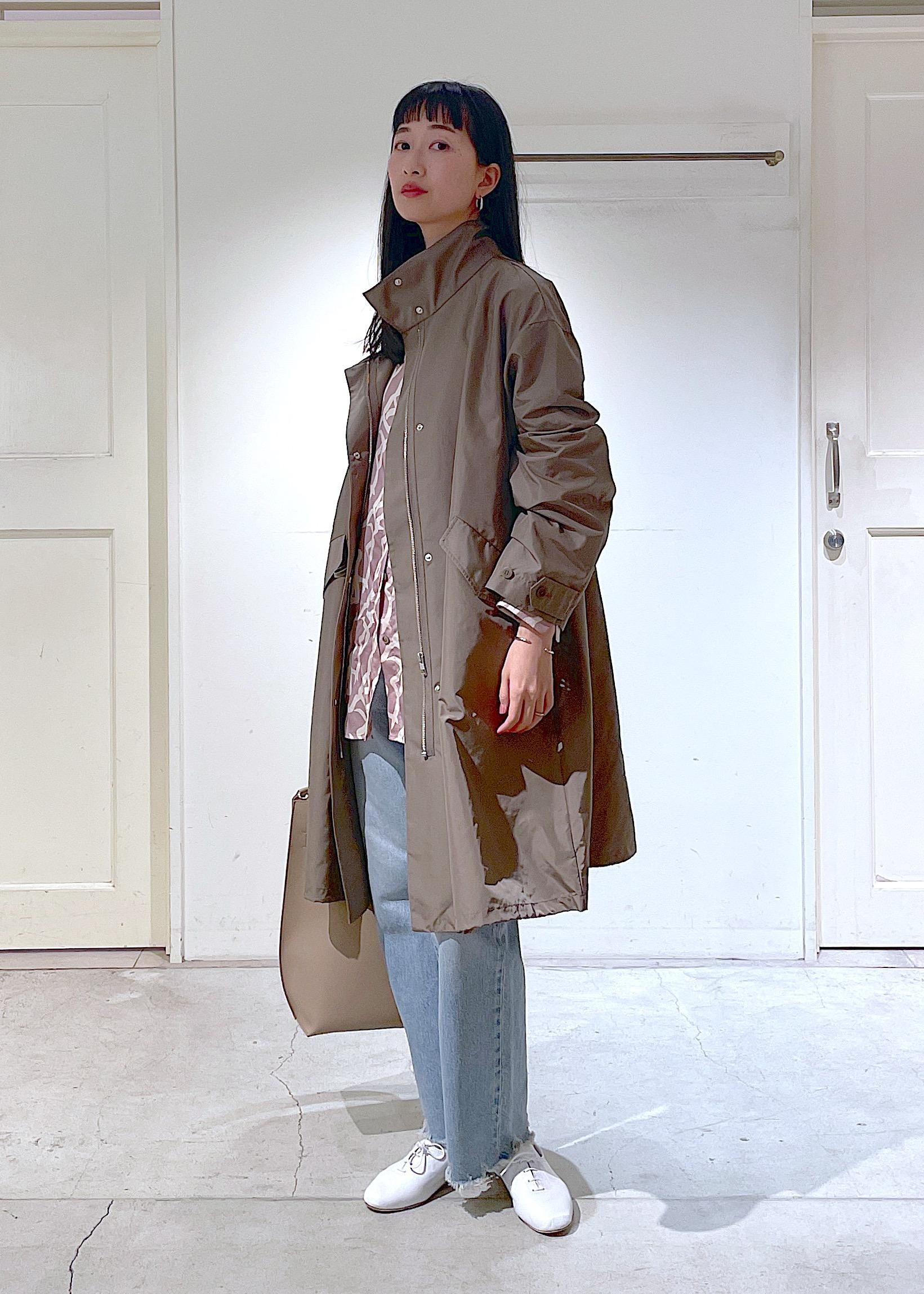 SALON adam et rope' | [24SS]ミリタリースタンドカラーコート/モッズ