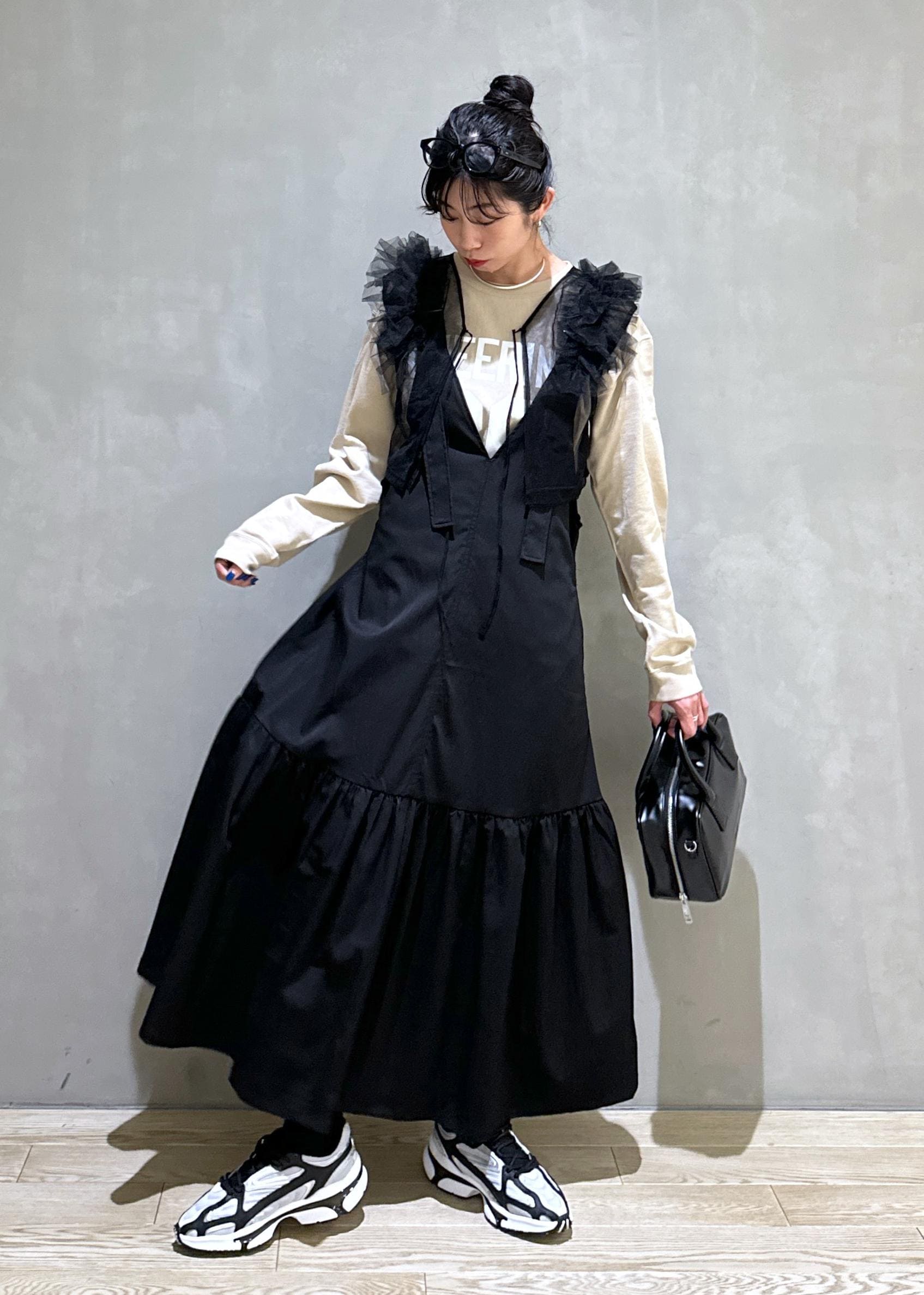 ADAM ET ROPE\' オーバーオールジャンパースカート ADAM ET ROPE\' オーバーオールジャンパースカート