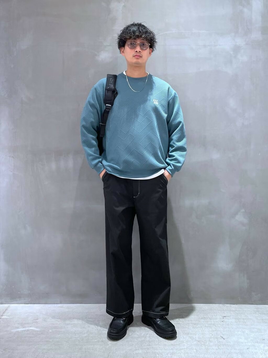 LAKOLEのウェリントンコンビシルバーサングラスを使ったコーディネートを紹介します。｜Rakuten Fashion(楽天ファッション／旧楽天ブランドアベニュー)3675496