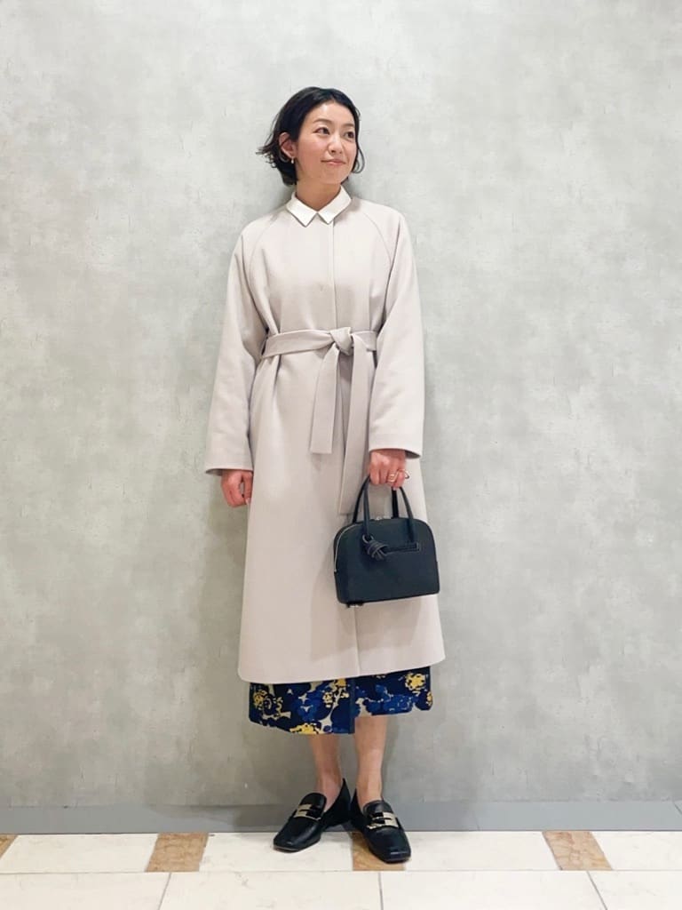 TOMORROWLAND | ピュアカシミヤ ノーカラーコート | Rakuten Fashion