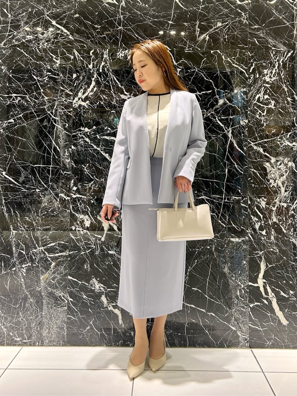 デイリー ファンクション ラペルレス ジャケット ( セットアップ