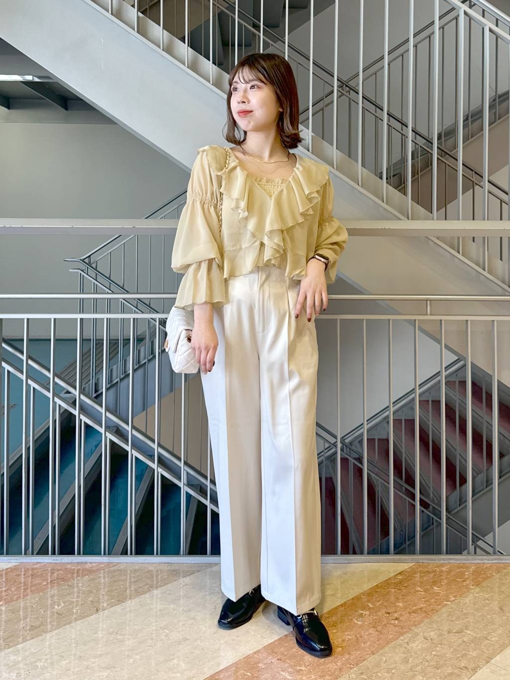mysty womanの【上西星来さん着用アイテム】アソートローファーを使ったコーディネートを紹介します。｜Rakuten Fashion(楽天ファッション／旧楽天ブランドアベニュー)3709301