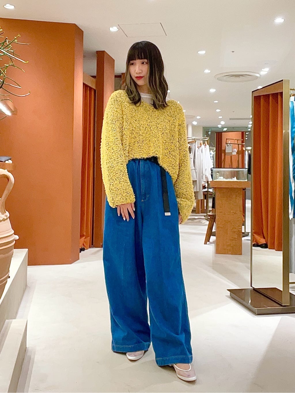 Whim Gazetteの【La nature linge】シアーチュールプルオーバーを使ったコーディネートを紹介します。｜Rakuten Fashion(楽天ファッション／旧楽天ブランドアベニュー)3717287