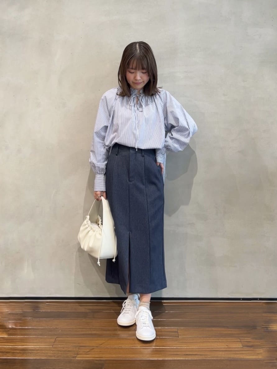 NANO universeのギャザーハンドルバッグを使ったコーディネートを紹介します。｜Rakuten Fashion(楽天ファッション／旧楽天ブランドアベニュー)3722148