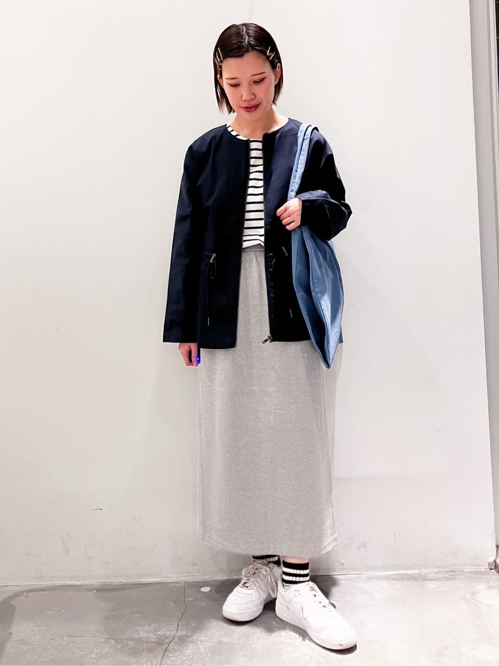 CRAFT STANDARD BOUTIQUEのボーダーサイドスリットプルオーバーを使ったコーディネートを紹介します。｜Rakuten Fashion(楽天ファッション／旧楽天ブランドアベニュー)3732056