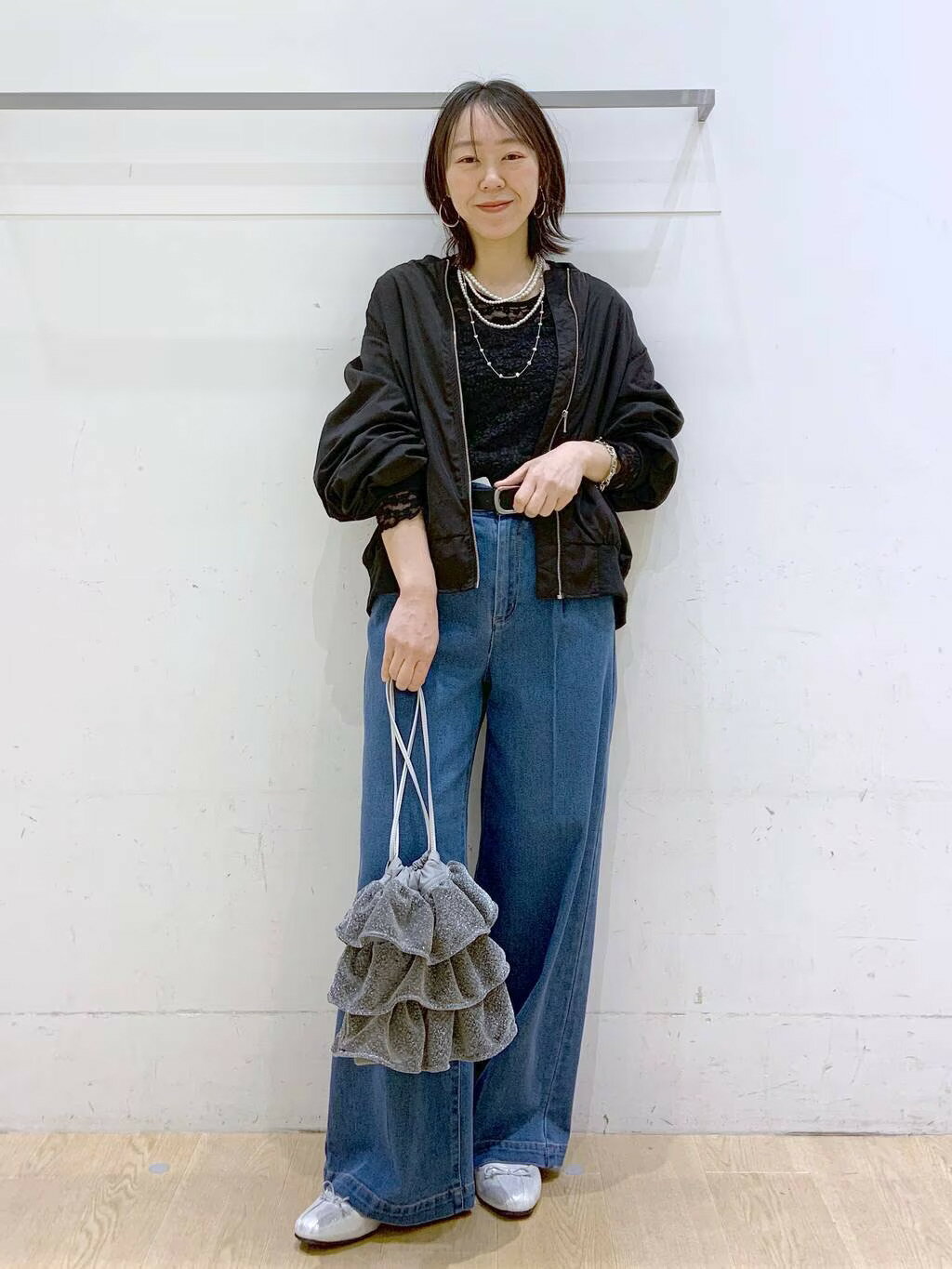 LAKOLEのギャザータックバレエを使ったコーディネートを紹介します。｜Rakuten Fashion(楽天ファッション／旧楽天ブランドアベニュー)3734405