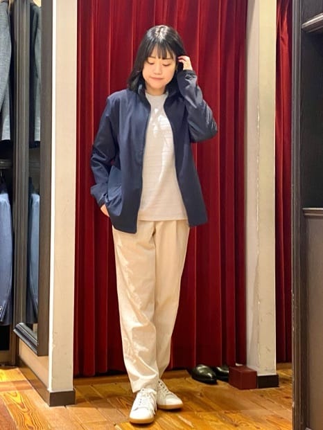 TAKEO KIKUCHIの【Sサイズ~】リンクス シャドーボーダー カットソーを使ったコーディネートを紹介します。｜Rakuten Fashion(楽天ファッション／旧楽天ブランドアベニュー)3741747