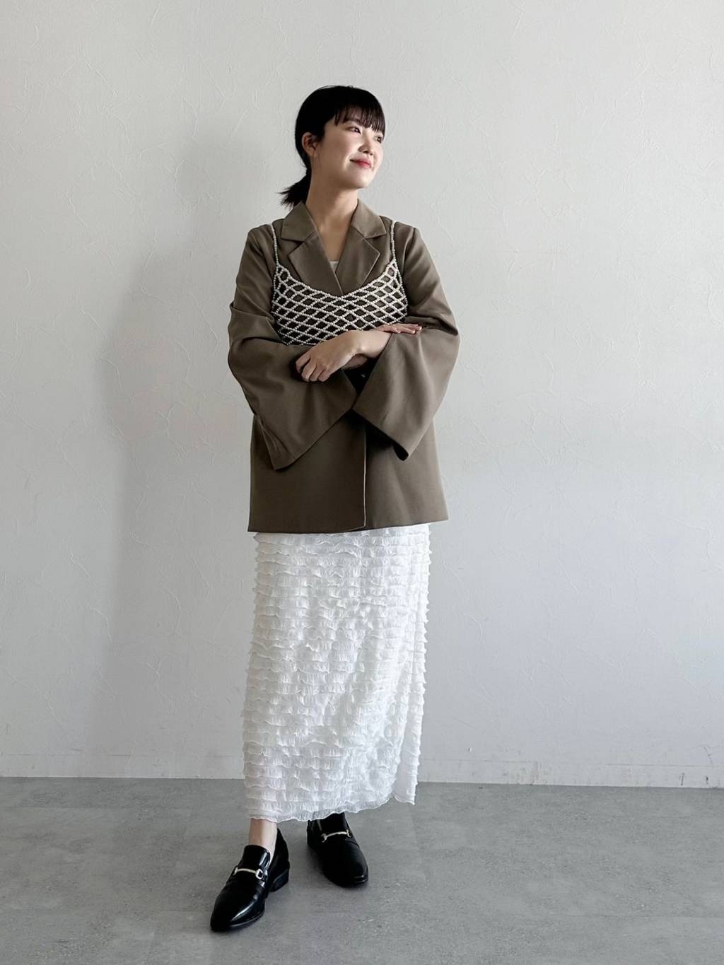 mysty womanの前後2WAYテレコタンクを使ったコーディネートを紹介します。｜Rakuten Fashion(楽天ファッション／旧楽天ブランドアベニュー)3747724