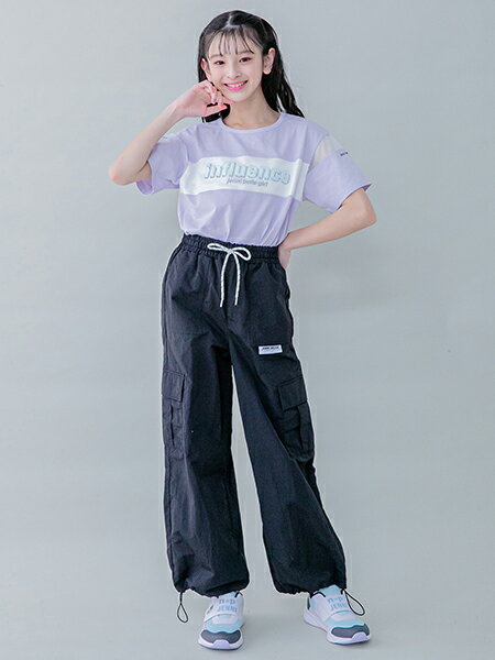 JENNI Online Shopの【WEB限定】メッシュレイヤードTシャツを使ったコーディネートを紹介します。｜Rakuten Fashion(楽天ファッション／旧楽天ブランドアベニュー)3751303
