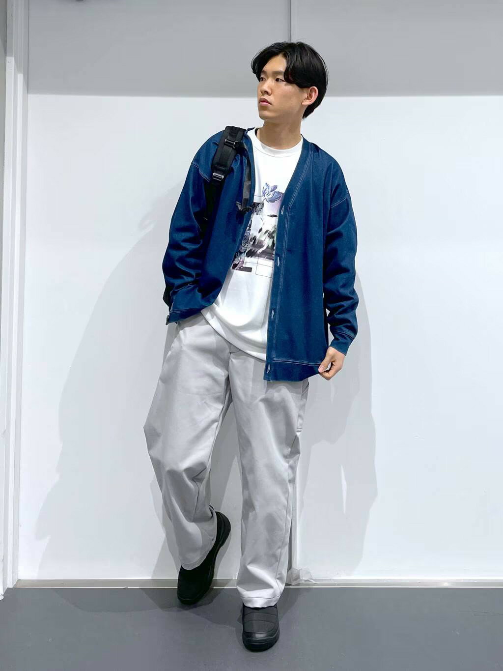 LAKOLEのスクエアリュックサック2を使ったコーディネートを紹介します。｜Rakuten Fashion(楽天ファッション／旧楽天ブランドアベニュー)3757058