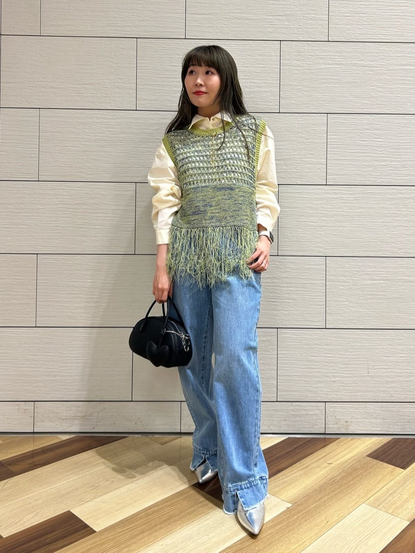 Vinのコットンクロップドシャツを使ったコーディネートを紹介します。｜Rakuten Fashion(楽天ファッション／旧楽天ブランドアベニュー)3766397