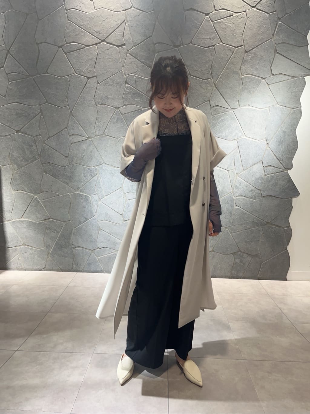 Vinのレイヤードデザインオールインワンを使ったコーディネートを紹介します。｜Rakuten Fashion(楽天ファッション／旧楽天ブランドアベニュー)3779758