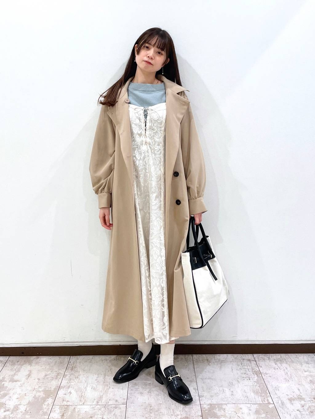 mysty womanのレザー×キャンバスBAGを使ったコーディネートを紹介します。｜Rakuten Fashion(楽天ファッション／旧楽天ブランドアベニュー)3782071