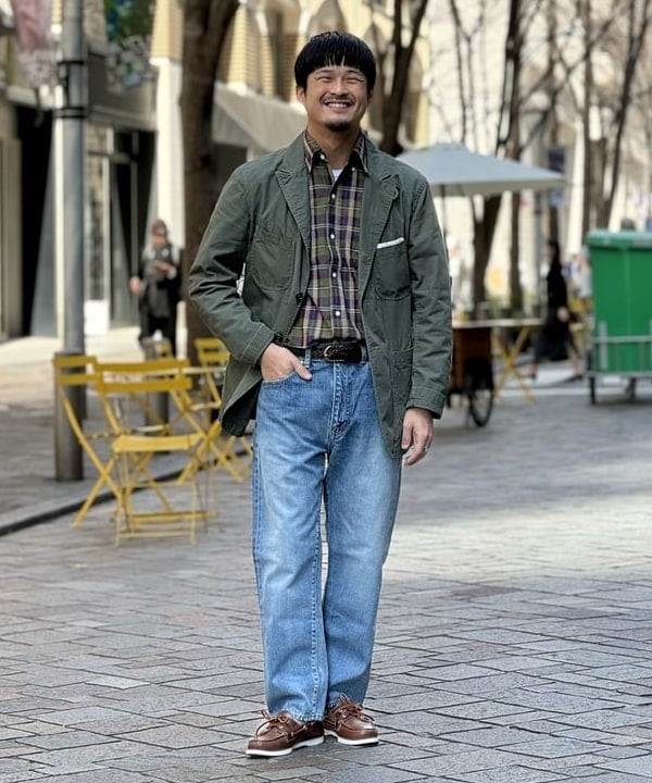BEAMS MENのRANCOURT&Co. * BEAMS PLUS / 別注 Boat Moc Chromexcelを 
