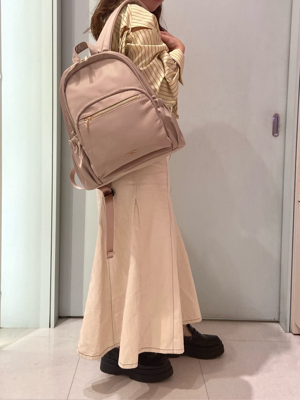 Samantha Thavasa Petit Choiceのデイリーバックパックを使ったコーディネートを紹介します。｜Rakuten Fashion(楽天ファッション／旧楽天ブランドアベニュー)3833723