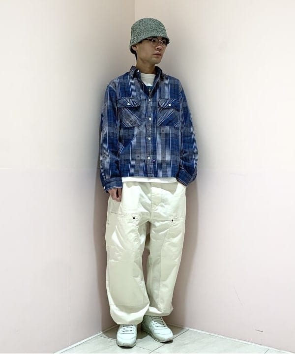 BEAMS MENのNULL TOKYO * BEAMS / 別注 W KNEE PANTSを使ったコーディネートを紹介します。｜Rakuten Fashion(楽天ファッション／旧楽天ブランドアベニュー)3840413
