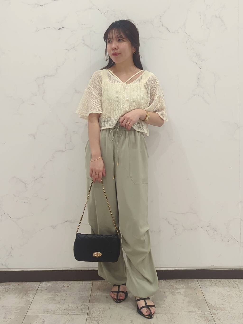 mysty womanのラッセルレースアンサンブルSSを使ったコーディネートを紹介します。｜Rakuten Fashion(楽天ファッション／旧楽天ブランドアベニュー)3847041