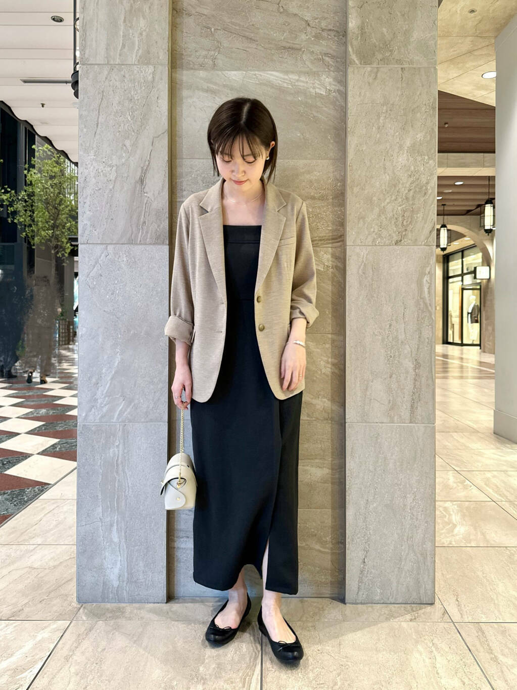 URBAN RESEARCH ROSSOの『35~40サイズ展開』『MADE IN JAPAN』プレーンバレエシューズを使ったコーディネートを紹介します。｜Rakuten Fashion(楽天ファッション／旧楽天ブランドアベニュー)3851171