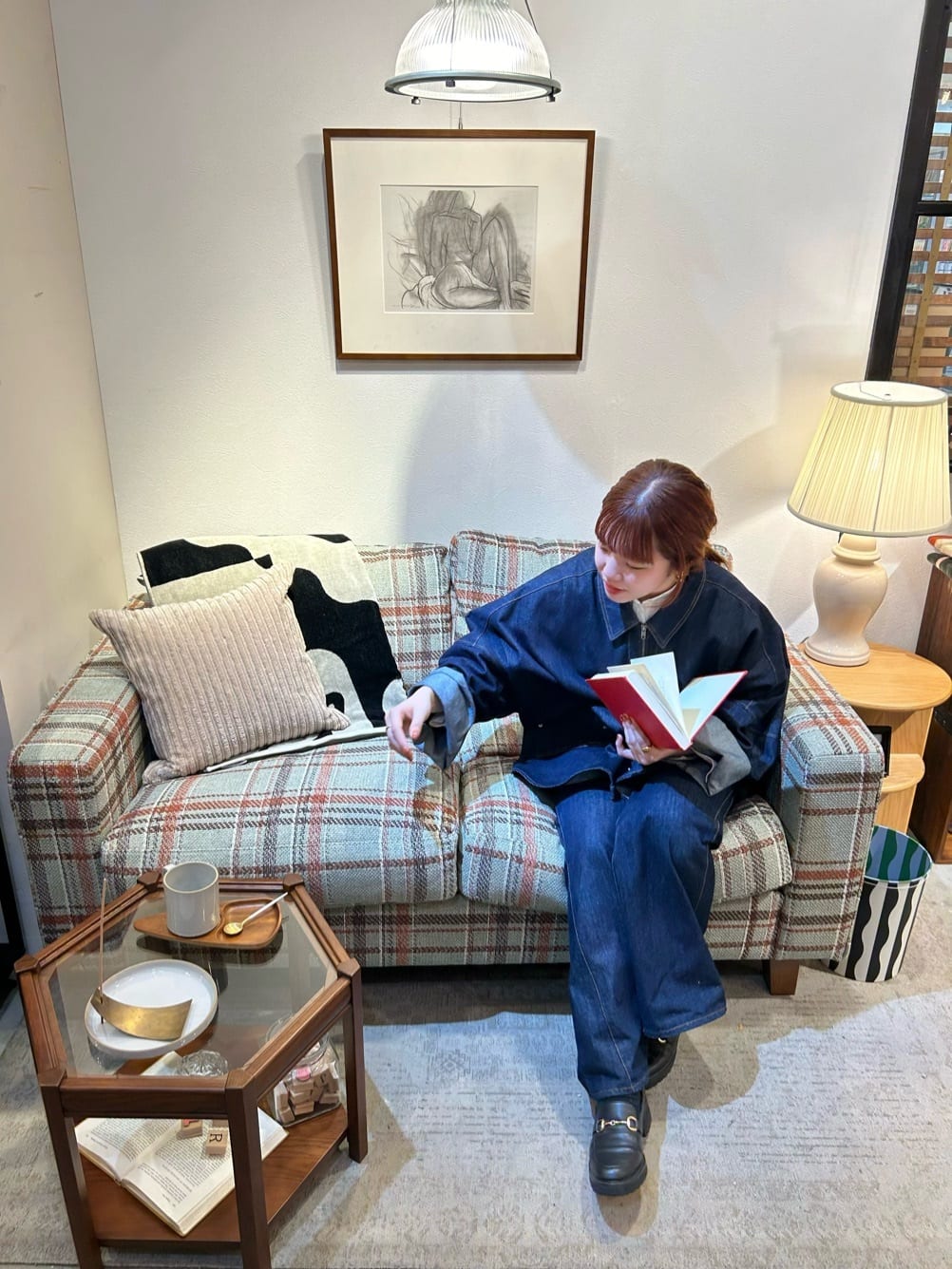 journal standard Furnitureの《予約》VINE YARD RUG 140x200 バインヤード ラグを使ったコーディネートを紹介します。｜Rakuten Fashion(楽天ファッション／旧楽天ブランドアベニュー)3855274
