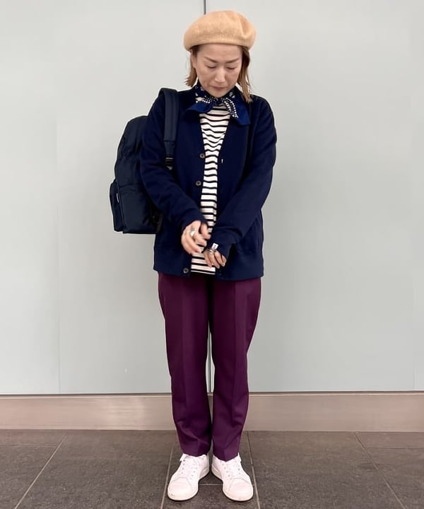 BEAMS MENのLOOPWHEELER*BEAMS PLUS / 別注  Extra Light Plus Sweat Cardigan スウェット 24AWを使ったコーディネートを紹介します。｜Rakuten Fashion(楽天ファッション／旧楽天ブランドアベニュー)3857185