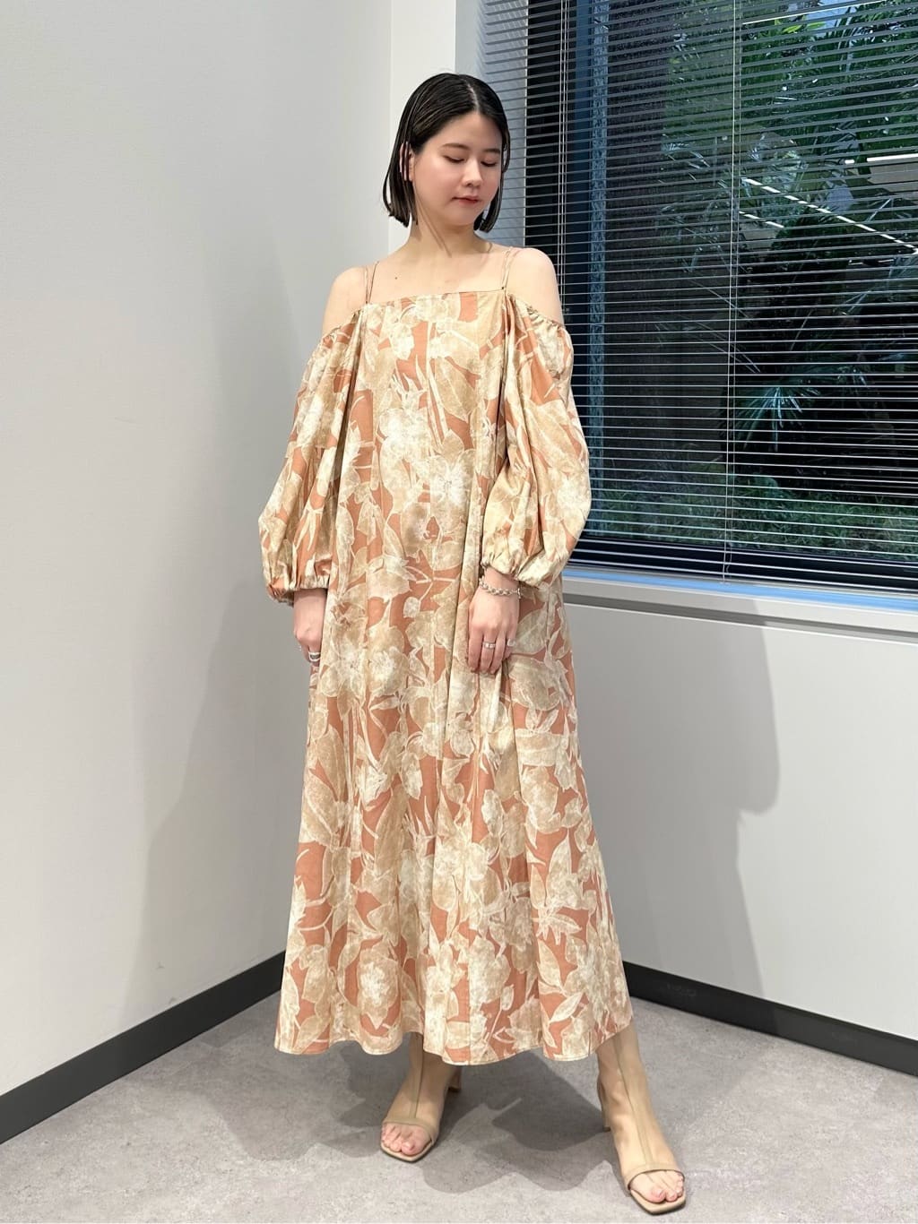 JILL STUART | ビッグフラワープリントワンピース | Rakuten Fashion