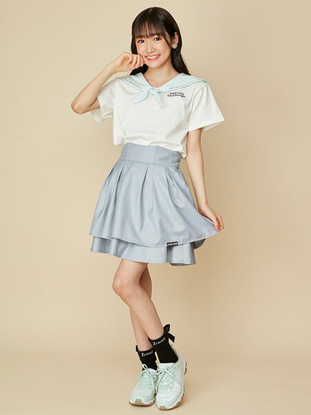 JENNI Online ShopのセーラーカラーTシャツを使ったコーディネートを紹介します。｜Rakuten Fashion(楽天ファッション／旧楽天ブランドアベニュー)3863827