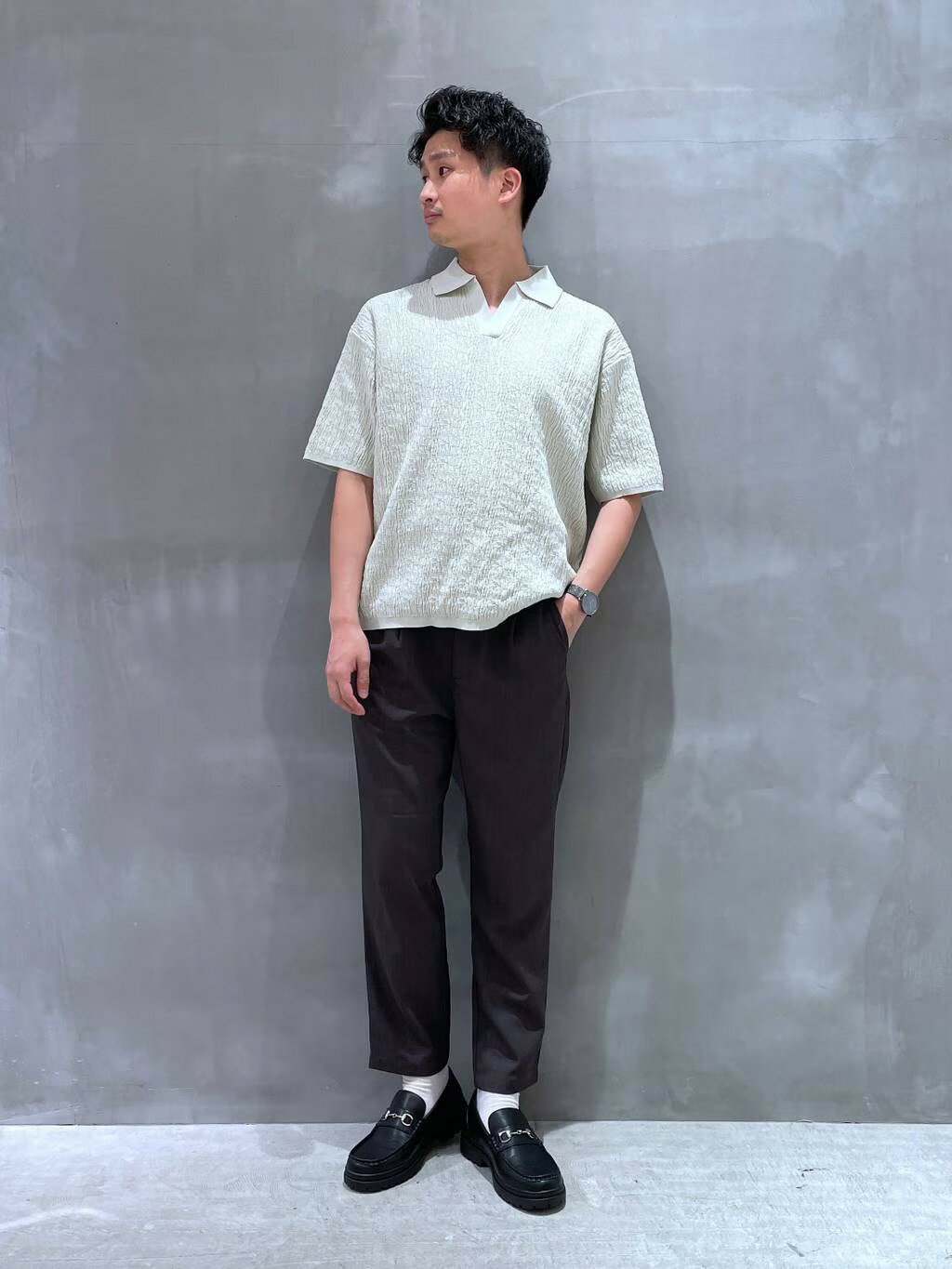 LAKOLEのタンクソールビットローファーを使ったコーディネートを紹介します。｜Rakuten Fashion(楽天ファッション／旧楽天ブランドアベニュー)3863943