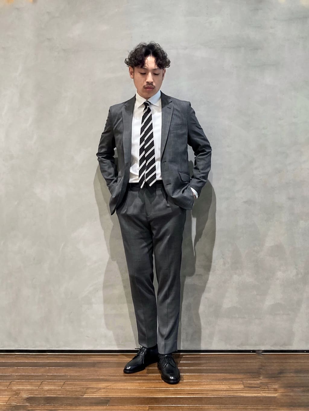 NANO universeのfratelli luigi/別注 シルクタイを使った