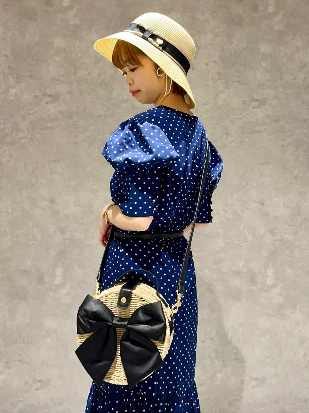 Maison de FLEURのオペラリボンハットを使ったコーディネートを紹介します。｜Rakuten Fashion(楽天ファッション／旧楽天ブランドアベニュー)3869094